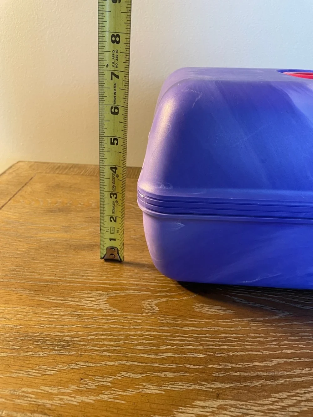 Caboodles Purple Marble Cosmetic Case - Picture 8 of 9